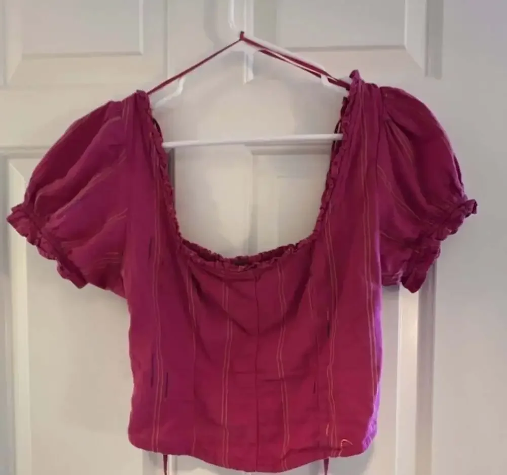 Free People Serotonin Corset Top XS Pink